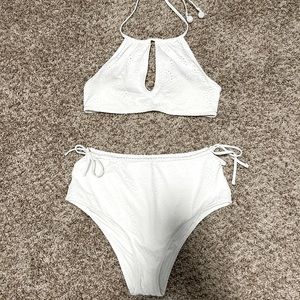 Aerie white bikini